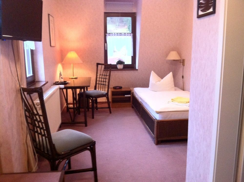Hotel Zur Hallenburg Kurort Steinbach-Hallenberg Екстер'єр фото